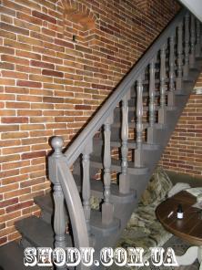 Деревянные лестницы от мастерской 