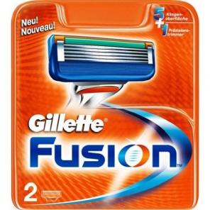 Gillette Fusion 2 картриджа в упаковке