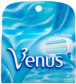Gillette Venus 2 картриджа в упаковке