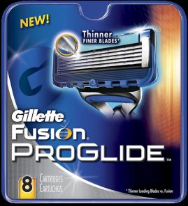 Gillette Fusion ProGlide  8 картриджа в упаковке