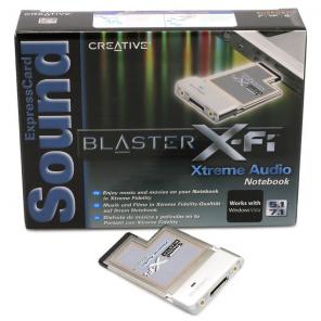 Creative Sound Blaster X-Fi Xtreme Audio Notebook