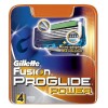 .Gillette Fusion ProGlide Power 4 картриджа в упаковке.