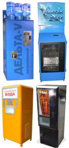 Торговые автоматы (вендинг) по продаже газированной воды, пива, кваса в Украине