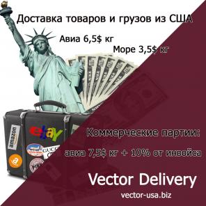 Vector Delivery  Доставка товаров и грузов из США