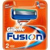 .Gillette Fusion 2 картриджа в упаковке.